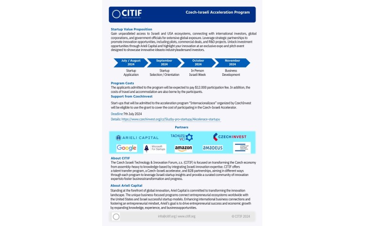 Czech Israeli Technology & Innovation Forum (CITIF)