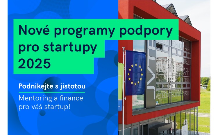 Podpořte svůj startup s Jihočeským vědeckotechnickým parkem i v roce 2025