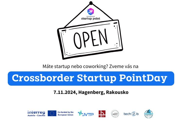 Pozvánka na Crossborder Startup Point Day - 7.11.2024 v Hagenbergu!